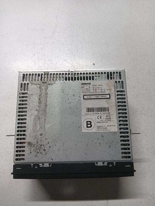 Player Cd/Dvd Sistem De Navigatie Nissan Qashqai / Qashqai +2 I J10, Jj10 2006 - 2014 Dci 4X4 M1D, M9R