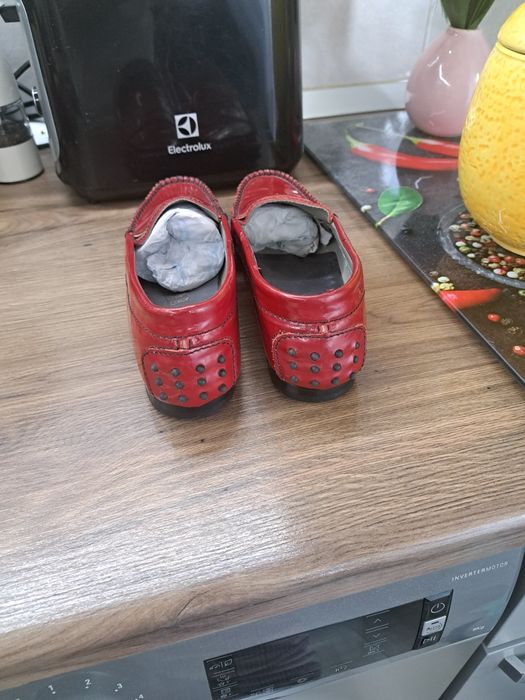 Mocasini din piele Marie Claire