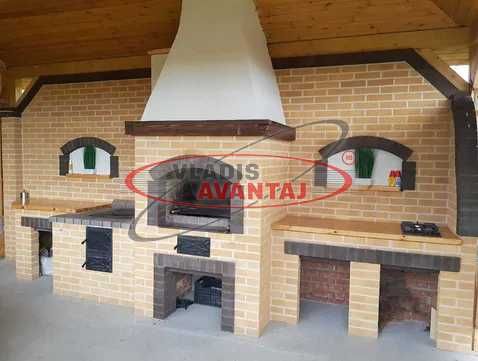 Cărămidă decorativă pentru cuptoare tradiționale și grătare moderne