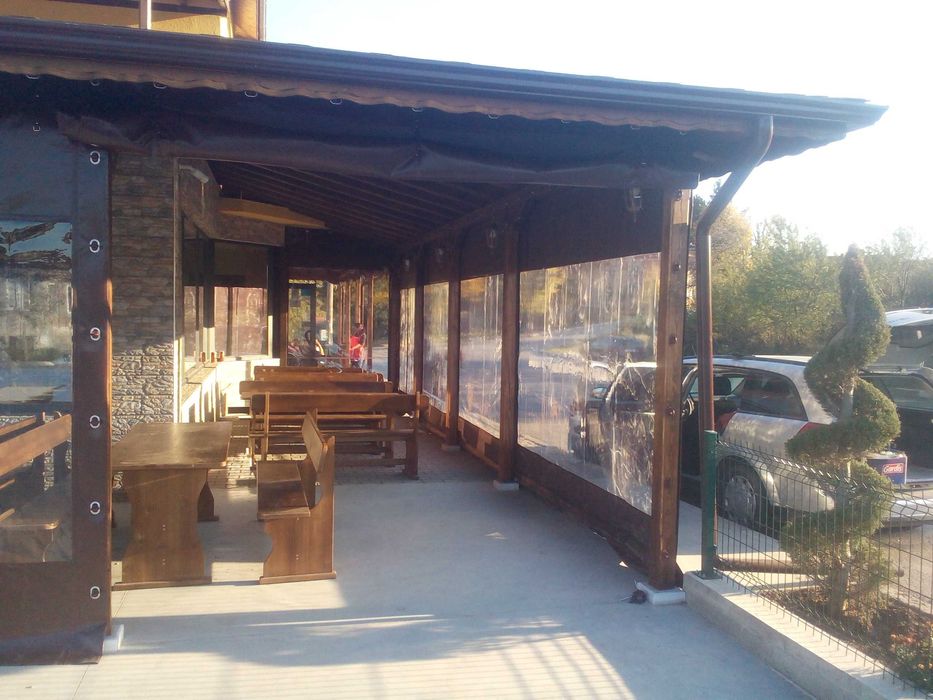 Ветроупорни завеси , тенти , покривала