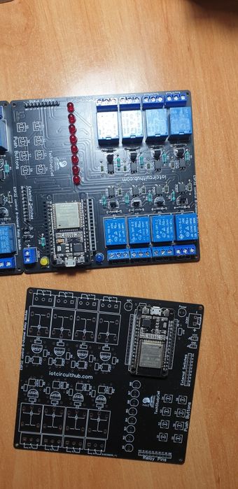 Placa Smart Home ESP32, 8 relee