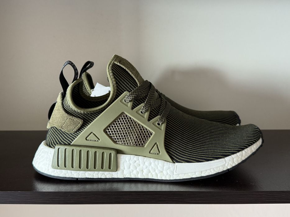Adidas NMD_XR1 PrimeKnit Olive 43номер 27.5см Стелка Нови с Кутия