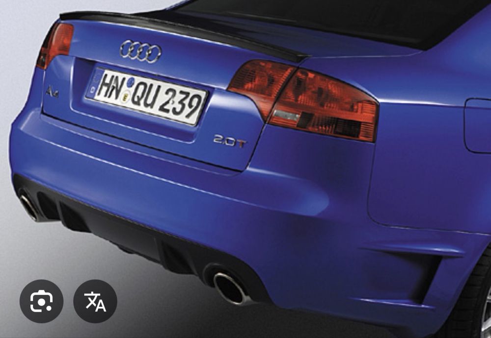 Оригинални нови Audi A4 B7 DTM предна и задна броня с карбонов лип