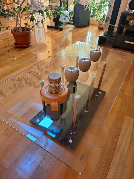 Masa de sticla living mare Staer