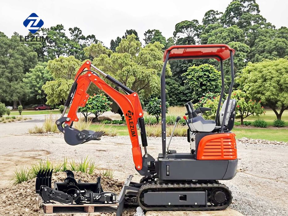 LEZUM DY13 Mini excavator chinezesc nou de vânzare direct din fabrică