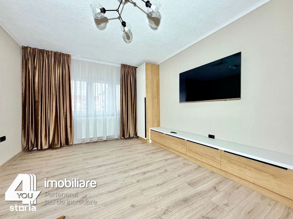 Apartament 2 camere Alfa, decomandat, 77 mp, mobilat, utilat+termoteca