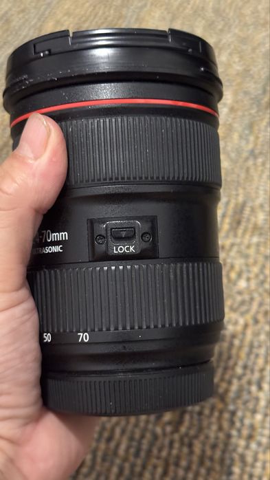 Obiectiv Obiective canon 24 70 ii f 2.8 super condiție