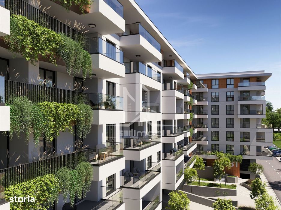 Apartament 2 camere tip studio Sky Garden.
