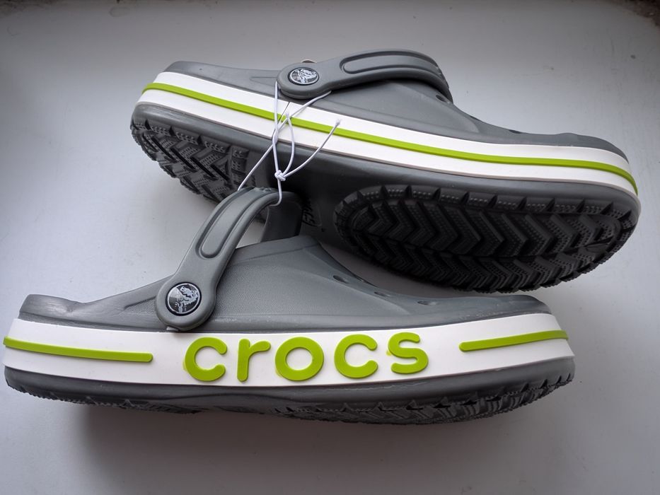 Сабо Crocs серый