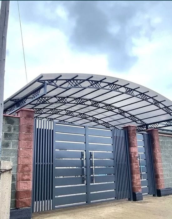 Ворота. Навес. Решетки. Перила.