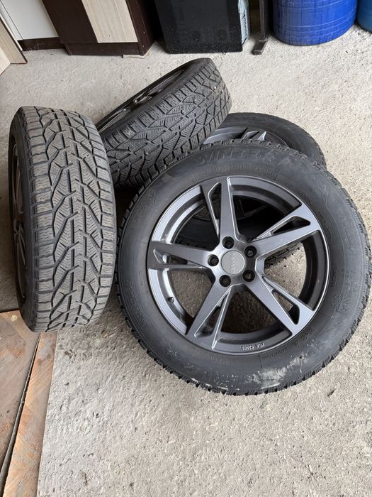 Jante R16 Volkswagen Audi Seat Skoda Carmani cauciucuri iarna