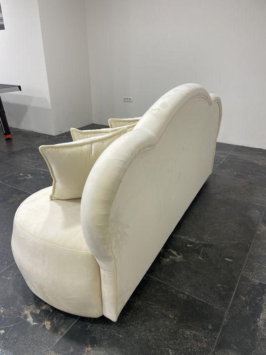 Canapea tip norișor noua catifea bej