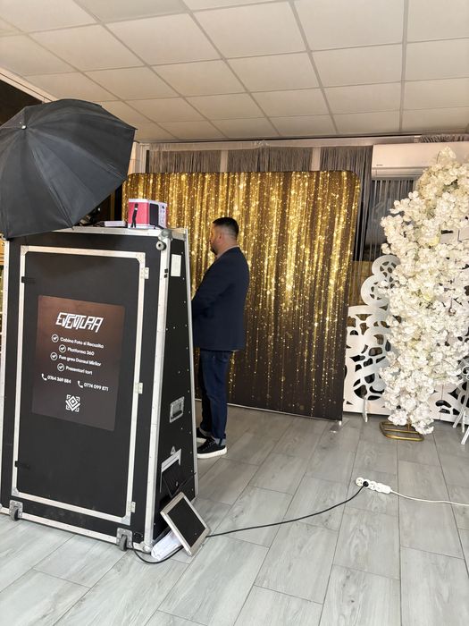 Cabina Foto, Selfie 360, Fum Greu, Decoratiuni