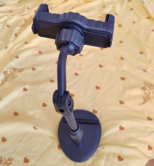 Suport pentru telefon cu picior, rotire 360 grade