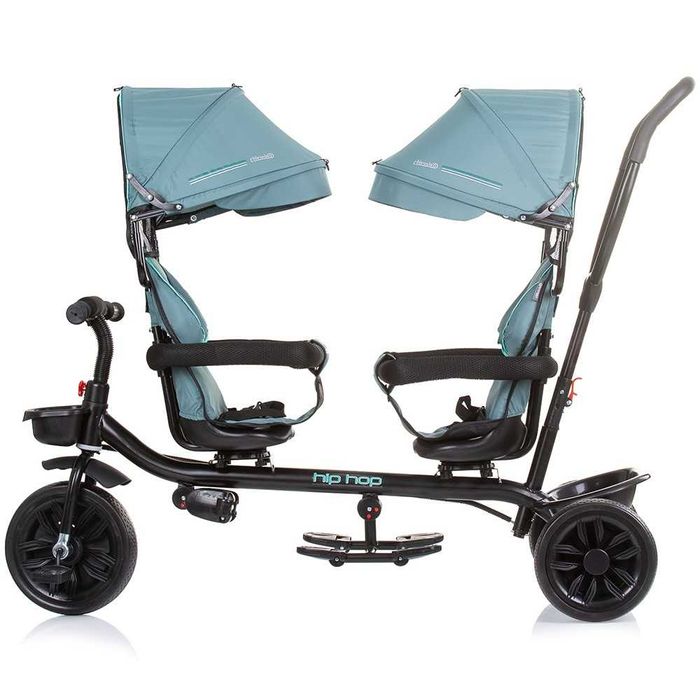 Tricicleta copii gemeni Chipolino Hip Hop