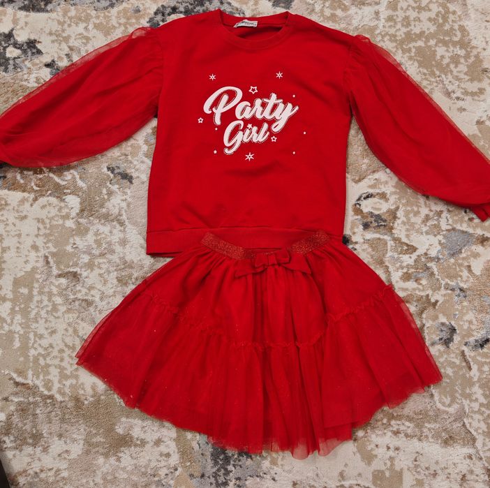 Set bluza cu fusta / pulover hm