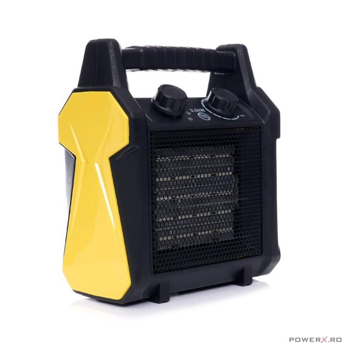 Incalzitor electric pentru caldura cu termostat, 2.5KW 10A, Kraft