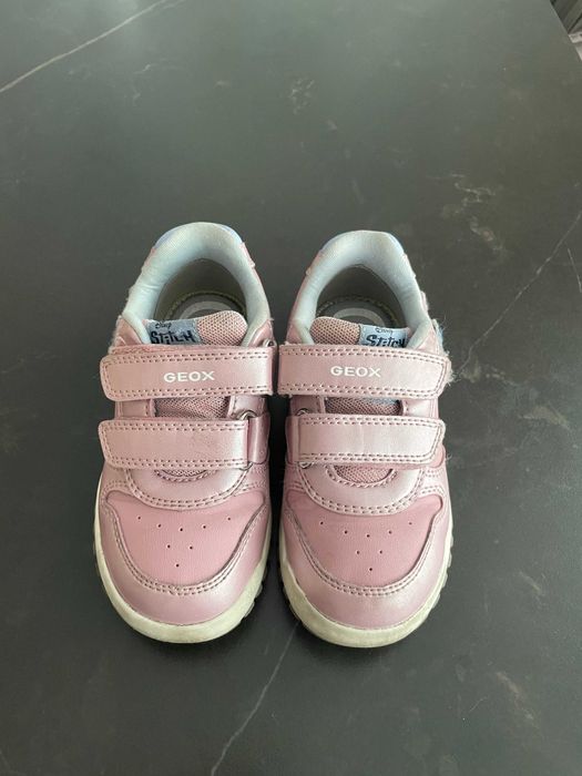 Adidasi Geox Disney Stitch, mar. 25, fete – roz, velcro, sistem Respira