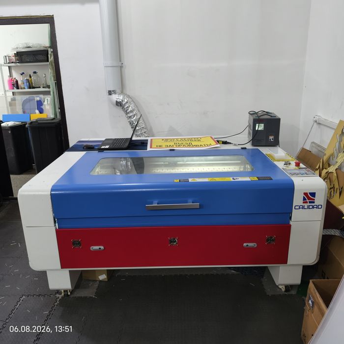 Лазерный гравер 130х90, reci 130w