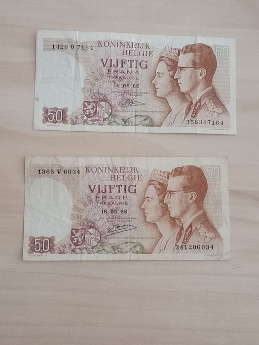 Bancnote franci belgieni