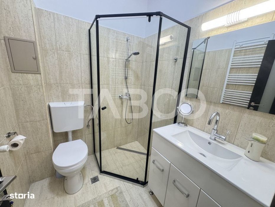 Apartament mobilat si utilat cu 3 camere 2 bai 62 mpu Doamna Stanca