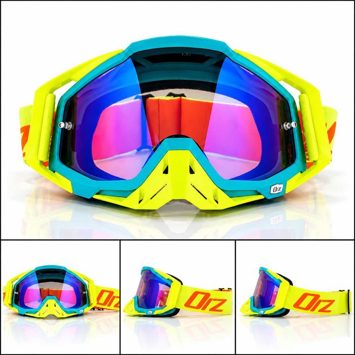 Кросови очила ORZ Race Speed, Маска с UV400, Anti-Fog визьор, Различни цветове