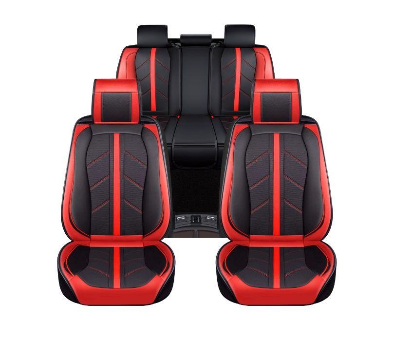 Комплект Универсална Авто Тапицерия Калъфи за седалки Еко Кожа
