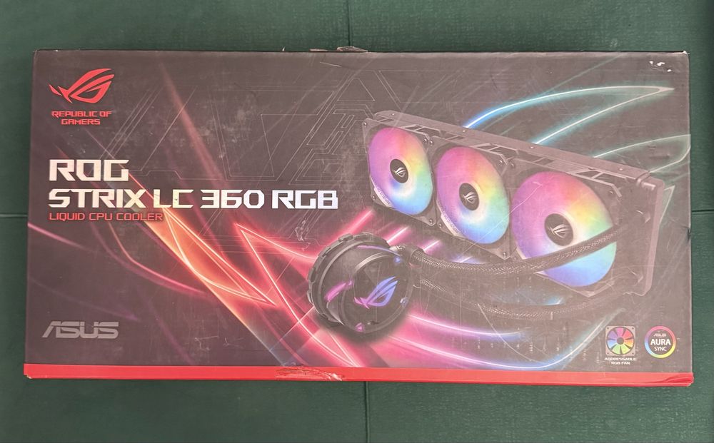 Водяное охлаждение Asus ROG Strix LC 360 RGB