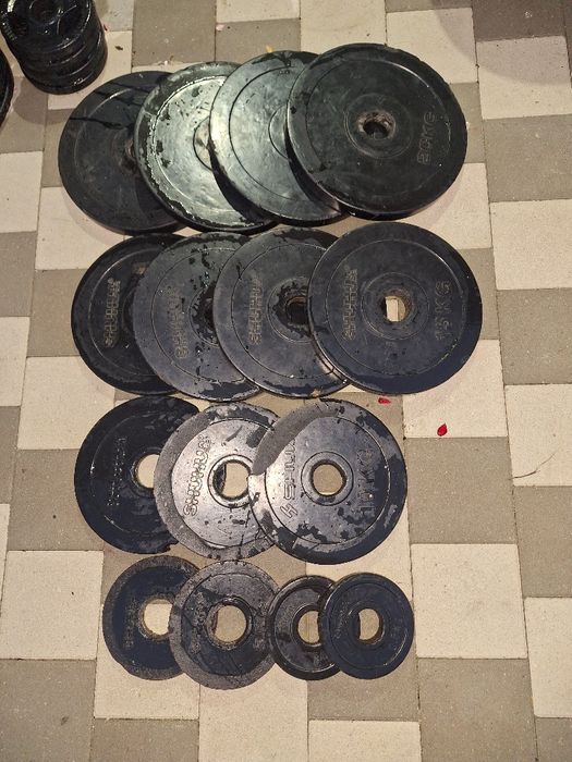 Discuri olimpice greutati 20kg 15kg 10kg 5kg 2.5kg