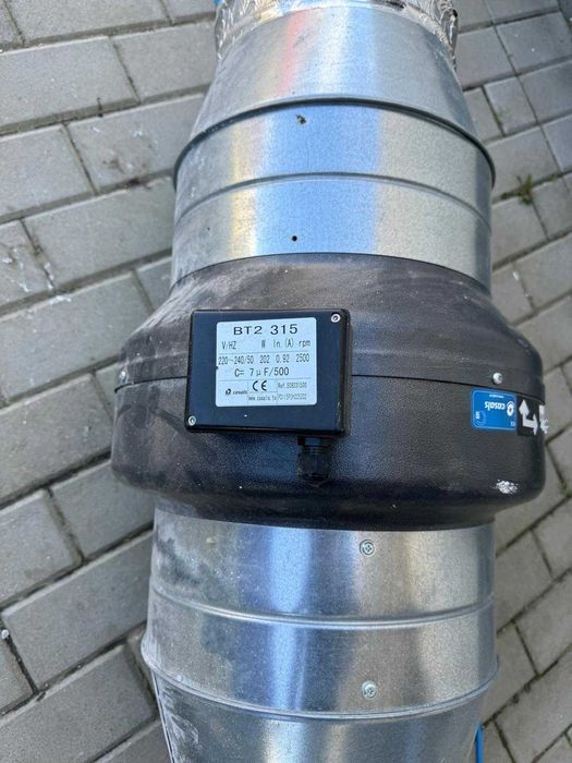 Ventilator Casals BT2 315 carcasa metal 1600mc/h 230V