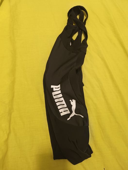Pantaloni ciclism lungi cu bretele puma S