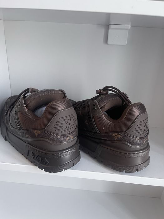 Adidasi LV trainer maxi la comanda premium,piele