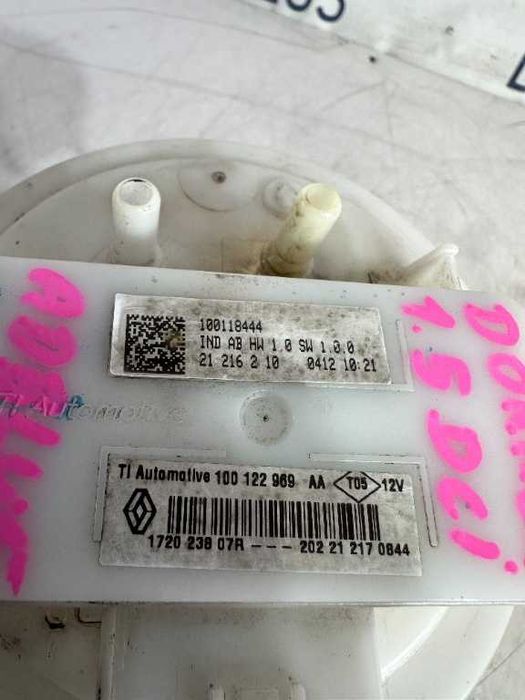 Dezmembrari Pompa combustibil Dacia Dokker 1.5 dci cod piesa 172023807R