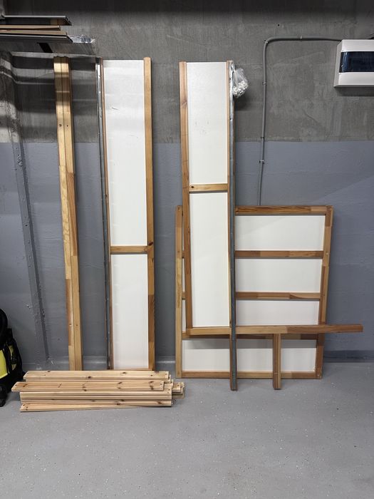 Легло Kura Ikea с две позиции, двуетажно