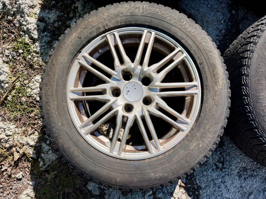 Джанти с гуми за Audi Q7 5x130 / 71.6 / ET50 / 255 55 18