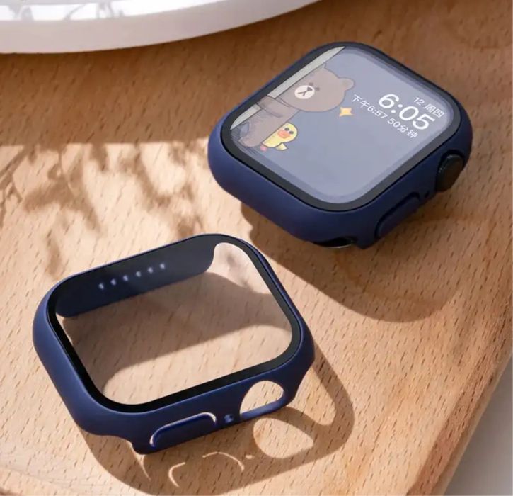 Husa Top Case Carcasa Margine Plastic Ceas Apple Watch Iphone