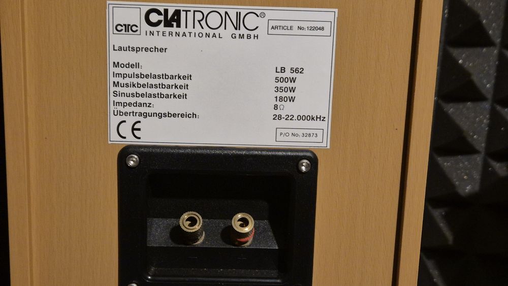 НОВИ! Clatronic LB 562 – Подови Hi-Fi тонколони | 180W RMS | 500W Peak | В КАШОН