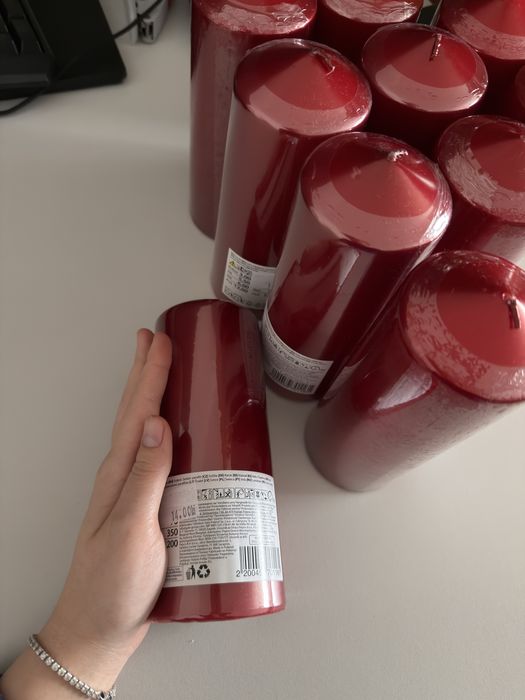 Lumanari pentru decor 25 bucati