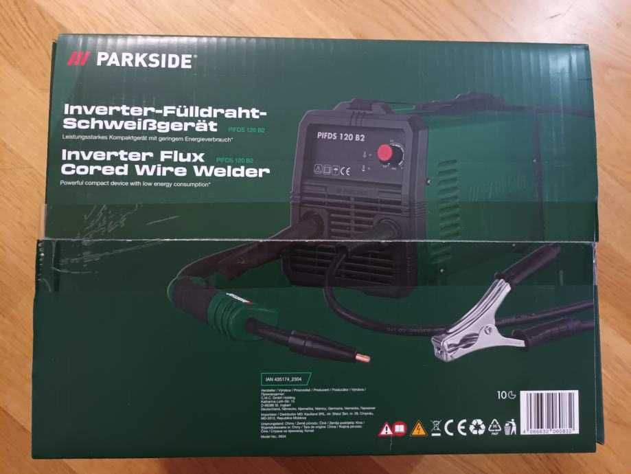 Ново Инверторно Телоподаващо Parkside 120A Инвертор Заварява Заваръчен