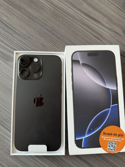 Iphone 16pro max 512 gb , nou , neactivat .
