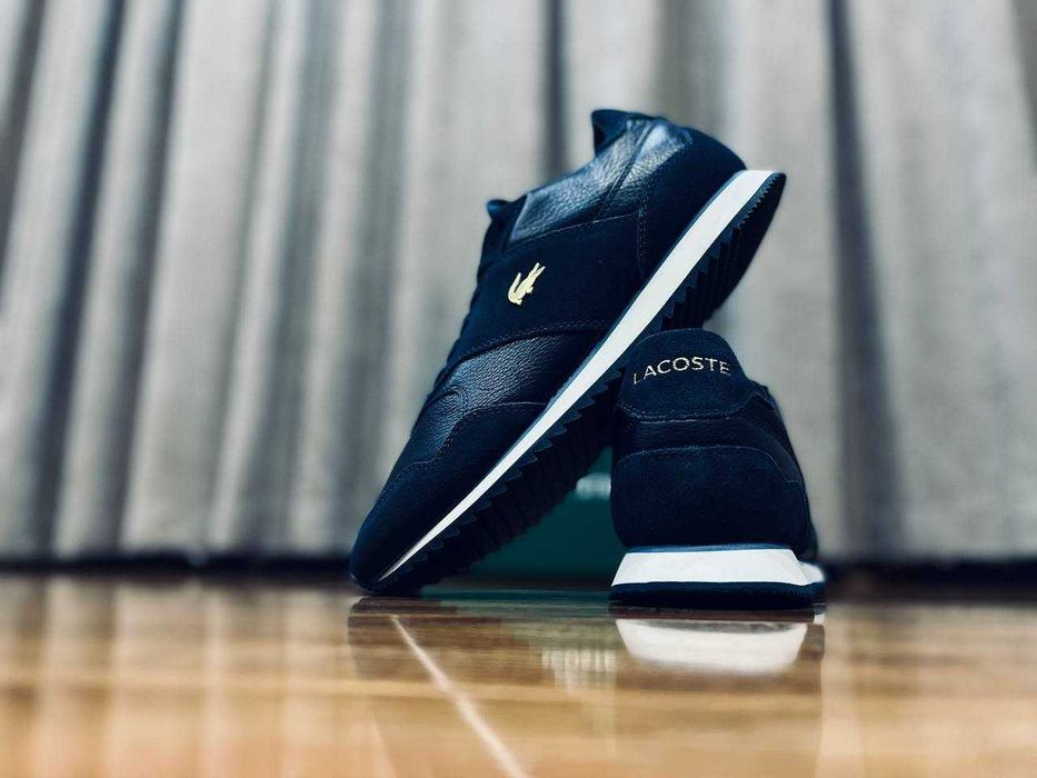 Lacoste мужские кожаные кроссовки РАЗМЕР 40