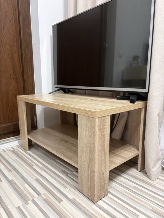 Masuta de cafea lemn stejar antichizat