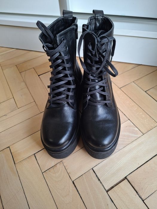 Дамски естествена кожа обувки  No36