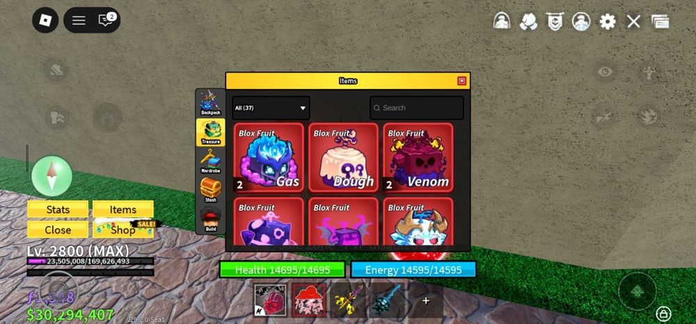 Блокс фрукт акк.