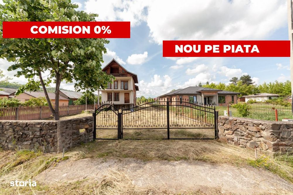Casa cu panorama spectaculoasa si teren 1.093 mp - Domnesti, Arges