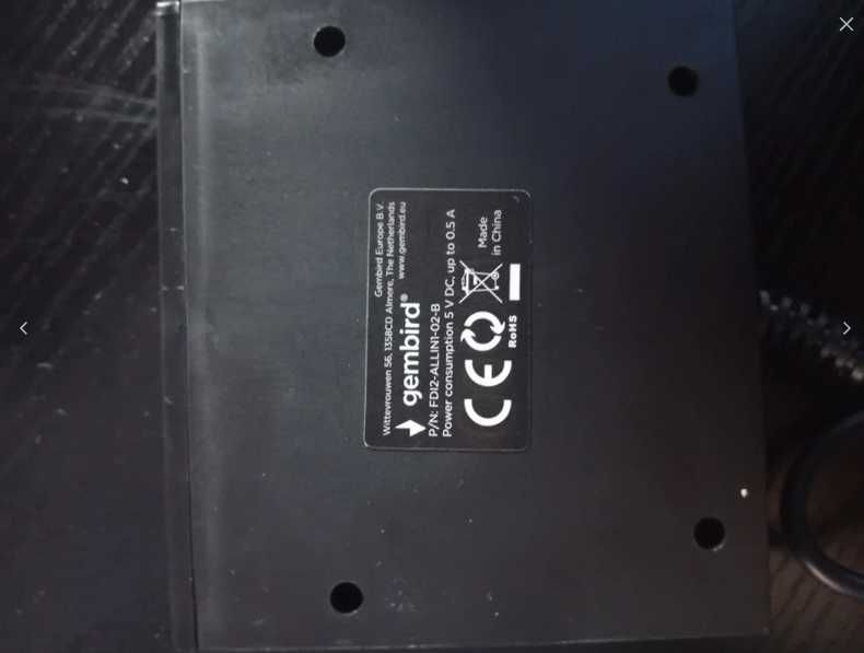 Cititor carduri + usb gembird