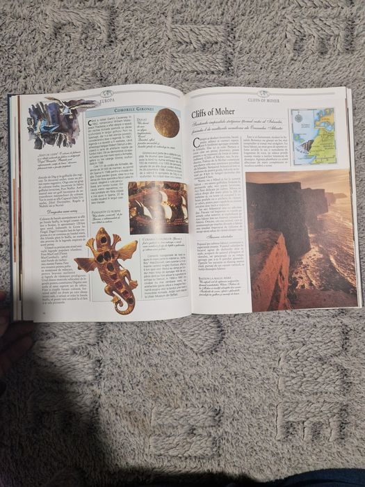 Enciclopedia de colecție „Descoperiți minunile lumii. Ghidul celor mai spectaculoase peisaje”, publicată de celebra editură Reader's Digest