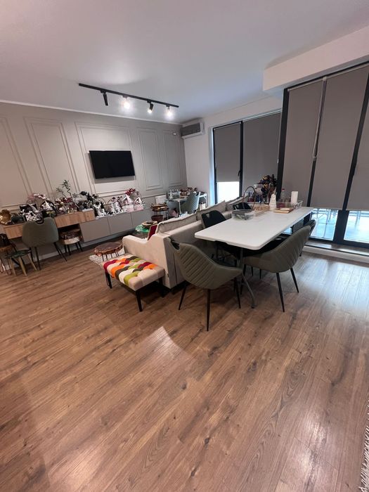 Tomis Park 2 camere cu terasa mobilat utilat 08m