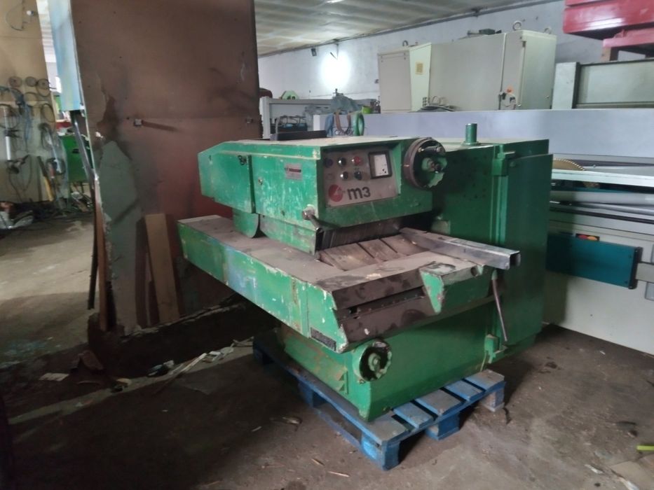 многолистов циркуляр SCM 120мм.с чисто нова верига ,