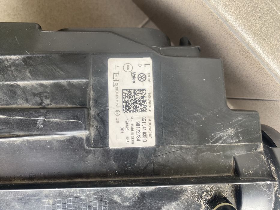 Faruri led vw pasat B8 facelift S+D 3G1941035Q